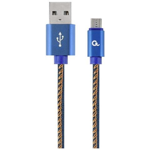 Cavo Micro Usb Cablexpert 1,8 M Cc-usb2j-ammbm-1m-bl - Foto 1