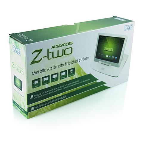 Altoparlante Bluetooth Z-TWO Colore Bianco - Foto 5