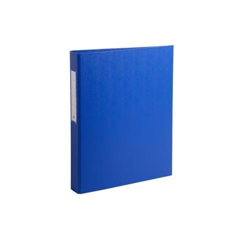 Ring Binder Exacompta - 25 mm Binder Capacity - A4 - 210 mm Larghezza x 297 mm Lunghezza Dimensione Foglio - 2 Chiusura - Polipropilene - Blu - Foto 1