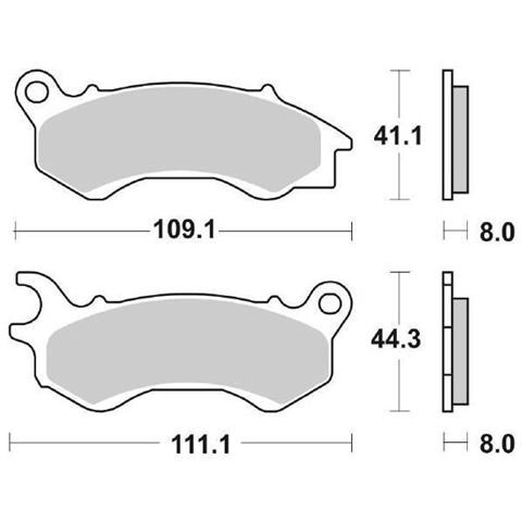 Pastiglie Freno 205ct - Foto 1
