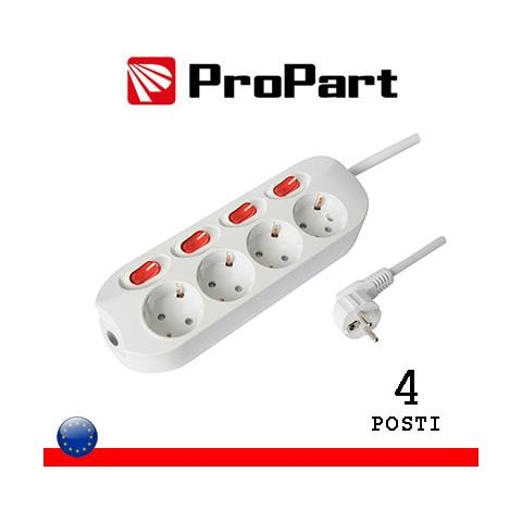 Multipresa 4pos Schuko Spina Schuko +interr. Multipli - Foto 1