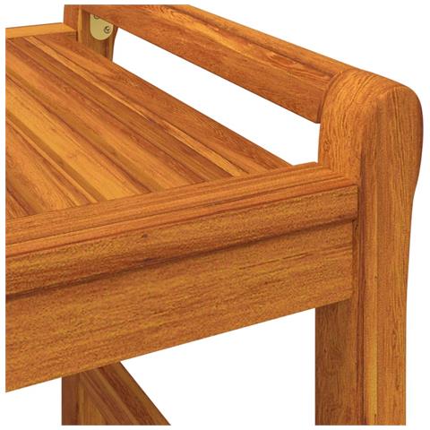 Set Divani Giardino 2pz Con Cuscini Grigio Scuro Legno Massello - Foto 10