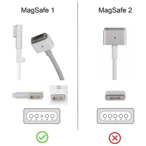 Caricabatterie 45w Magsafe 1 White Per Macbook Air 11'' 13'' - Foto 2