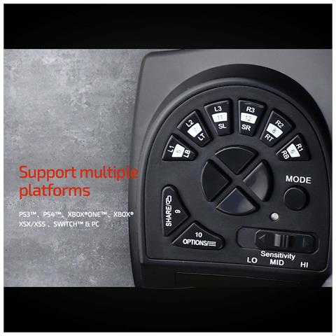 Volante Con Pedaliera Simulatore 5 In 1 Switch Ps3 Ps4 Xbox One Pc Xsx Pc - Foto 16