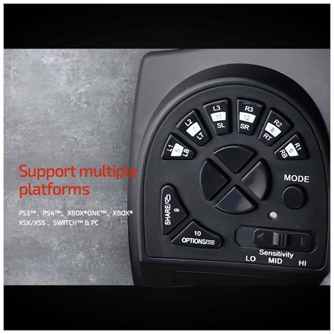 Volante Con Pedaliera Simulatore 5 In 1 Switch Ps3 Ps4 Ps5 Xbox One Pc Xsx Pc - Foto 8