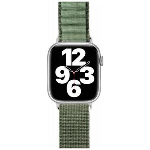 Cinturino Alpine Loop Per Apple Watch 42-44-45-49mm, Verde Kaki - Foto 2