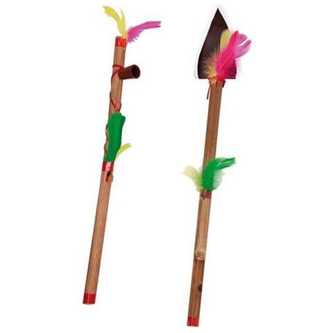 Accessori Per Travestimenti My Other Me 2 Pezzi Indiano Americano - Foto 1