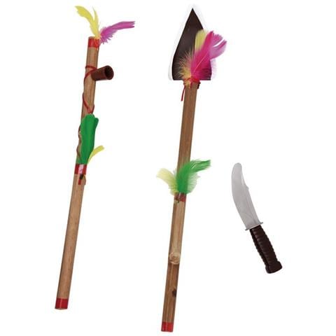 Accessori Per Travestimenti My Other Me 2 Pezzi Indiano Americano - Foto 2