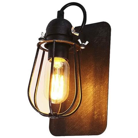 Applique Da Parete 32101 Nero 60 W - Foto 1