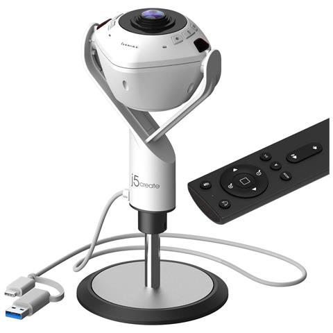 Webcam JVU368-N AI 360° Vivavoce - Foto 7