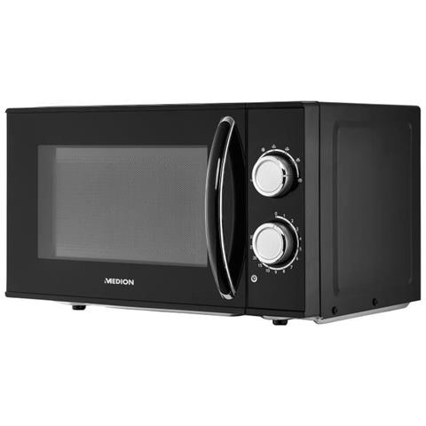 Forno Microonde MD 15644 con Grill Capacità 17 Litri Potenza 700 Watt Colore Nero - Foto 1