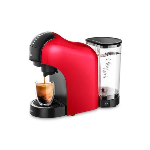 Macchina da Caffè Espresso Automatica Bellagio 3 in 1 Dolce Gusto Serbatoio 1 Lt. Potenza 1400 Watt Colore Rosso - Foto 1
