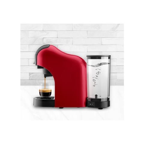 Macchina da Caffè Espresso Automatica Bellagio 3 in 1 Dolce Gusto Serbatoio 1 Lt. Potenza 1400 Watt Colore Rosso - Foto 2