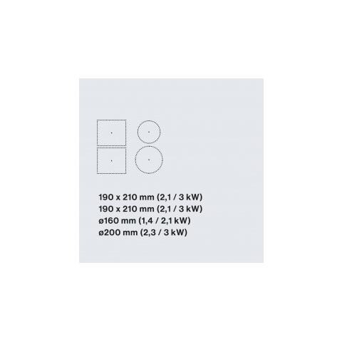 Piano Cottura PIANO58CM a Induzione 4 Zone Cottura da 58 cm Colore Nero - Foto 5