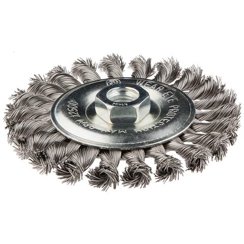 Spazzola A Disco Metallico 125 Mm X M14, Inox - Foto 1