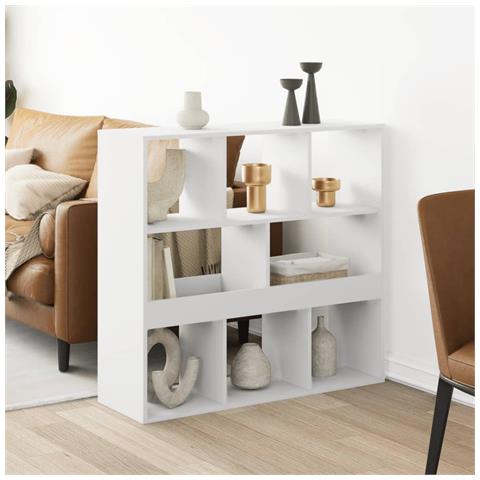 Divisorio Bianco 100x33x94,5 Cm In Truciolato - Foto 1