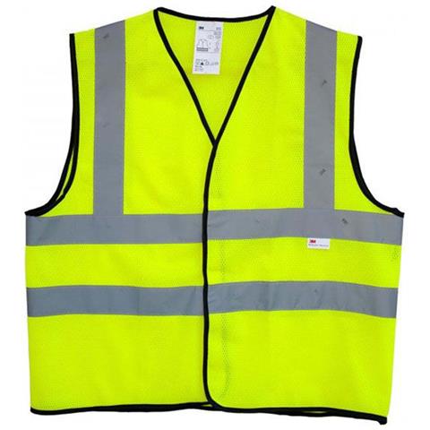 60 X 3m Reflective Safety Vest Giubbotto Catarinfrangente Riflettente Giallo Sicurezza - Foto 1