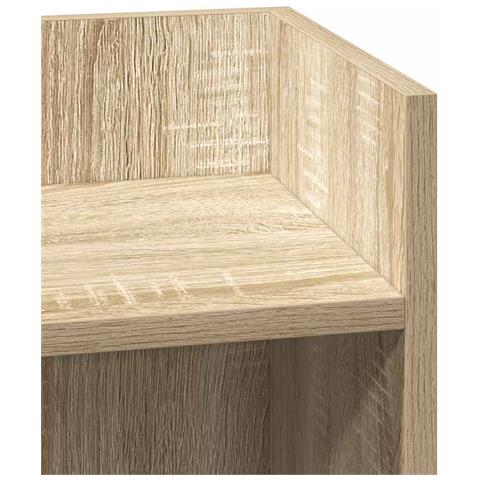 Tavolino Laterale Con Ripiano Rovere Sonoma 25,5x27x60 Cm - Foto 2