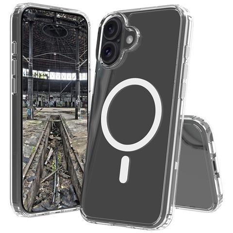 Backcase Pankow Clear Magsafe Apple Iphone 16 Plus Transparent 11091 (11091) - Foto 1