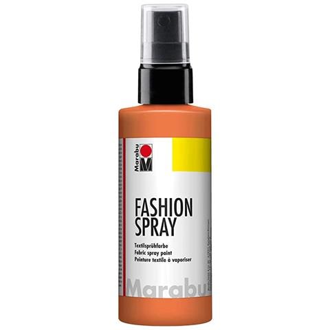 Vernice ""fashion Spray"" Per Stoffa Con Erogatore Spray 100ml - Colore Mandarino 225 - Foto 1