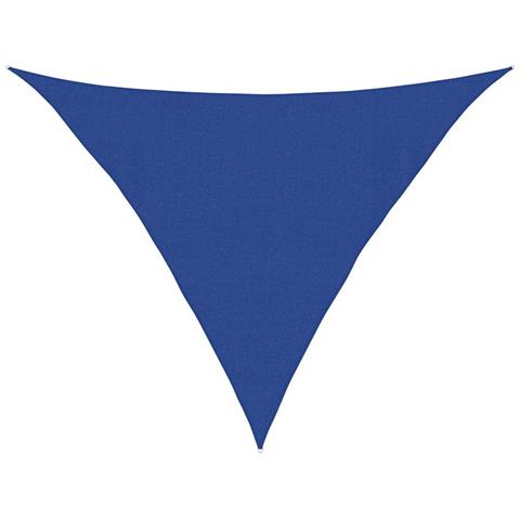 Vela Parasole 160 G/m Triangolare Blu 4x4x5,8 M In Hdpe - Foto 2