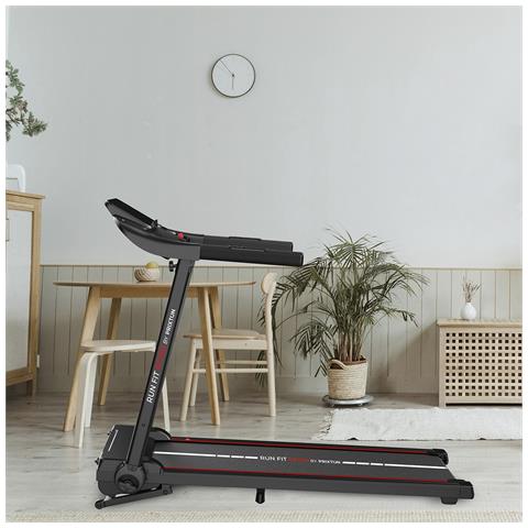 Tapis Roulant Rf350, Compatto, Velocità Massima 16 Km /h, 15 Livelli Di Inclinazione, App Mobile, Altoparlante Bluetooth, Velocità, Distanza, Calorie E Tempo - Foto 3