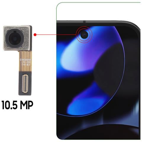 Fotocamera Frontale Per Google Pixel 9 10.5mp Obiettivo Selfie, Grigio - Foto 8