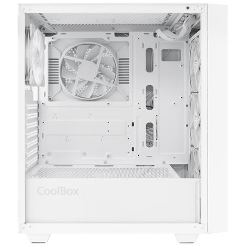 COO-CHA-GA300W-0 computer case Midi Tower Bianco - Foto 2