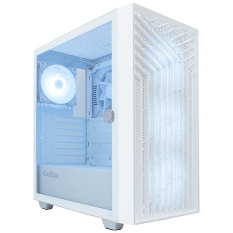 COO-CHA-GA300W-0 computer case Midi Tower Bianco - Foto 6
