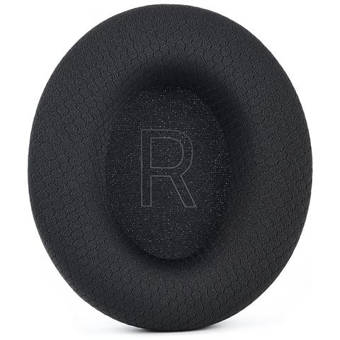 2 Cuscinetti Auricolari Di Ricambio Compatibili Con Razer Kraken V4/v4x /v4 Pro /kitty V2 Pro - Rete Da Calcio Nera E Memory Foam - Foto 2
