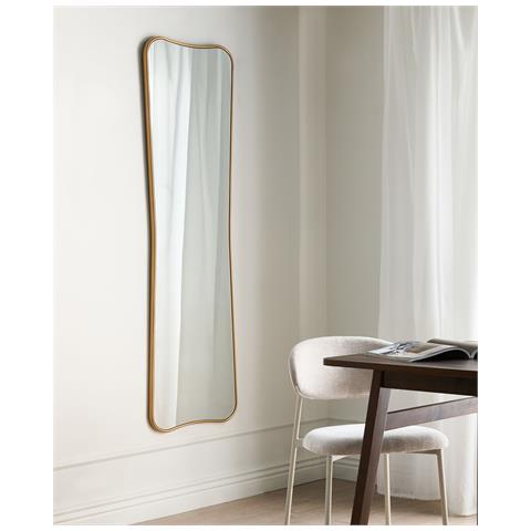 Specchio Brieuc 50 Cm 160 Cm Oro - Foto 1