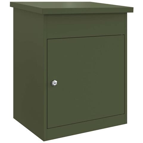 Cassetta per pacchi Oliver verde 44 x 35 x 59 cm Acciaio - Foto 1