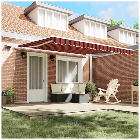 Tenda Retrattile with 400 × 300 cm arancione e marrone - Foto 2