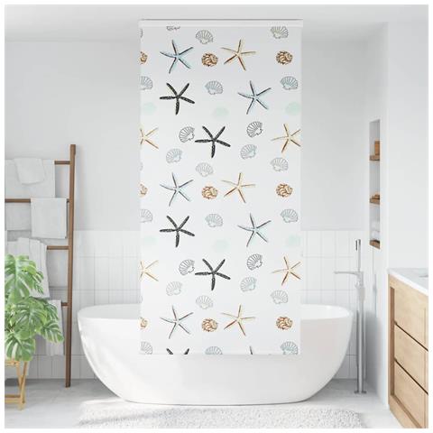 Tenda a Rullo Doccia Cassonetto 110x240 cm Larghezza Tessuto - Foto 2