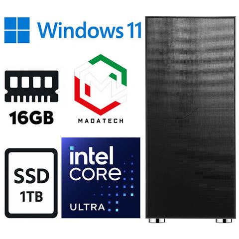 Pc Office Intel Core Ultra I7 265 Ram 16gb Ssd 1tb W11p - Foto 1