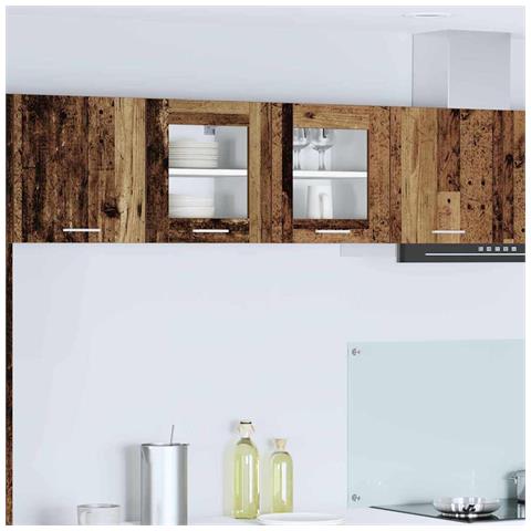 Armadio pensile Riga 2 pcs Legno vecchio 40 x 31 x 40 cm - Foto 2