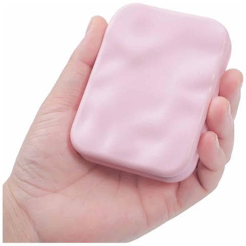 Specchio Per Trucco Led - Luce Tricolore Ricaricabile Compatto Con Ingrandimento 3x Pink - Foto 6