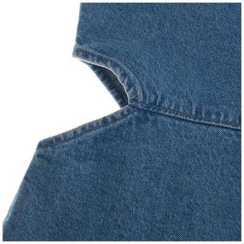 Abito Corto In Denim 664977 Donna - Foto 2