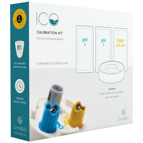 Analizzatore D'acqua Collegato Per Piscine A Cloro-bromo + Kit Di Calibrazione - Ico Pool V2 Cl-br Essential+ - Foto 7