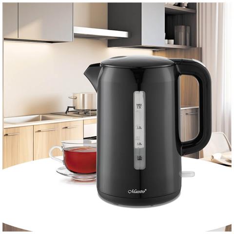 Mr-022 Bollitore Elettrico 2,2 L 2200 W (mr-022-black) Nero - Foto 1