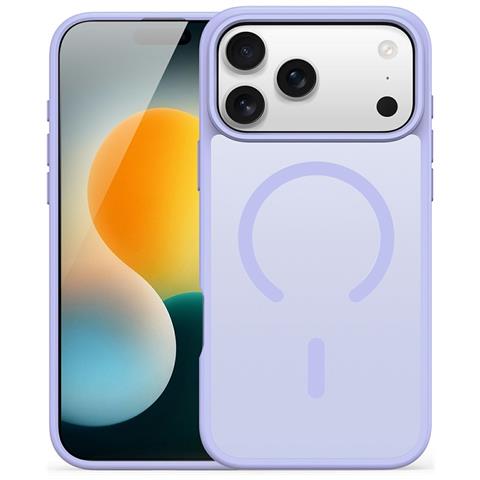 Cover per iPhone 17 Pro Max - TPU+PC, Viola, MagSafe - Foto 1