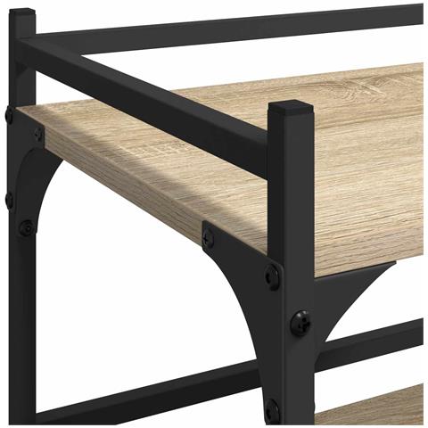 Carrello da Cucina Rovere Sonoma 50 x 35 x 75,5 cm - Foto 9