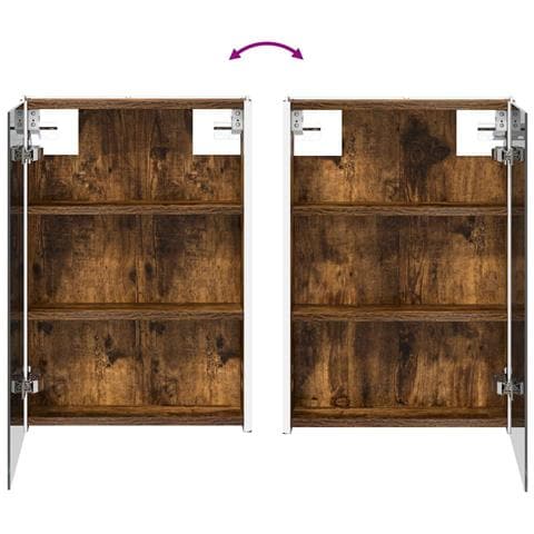 Set di mobili per il bagno 4 pcs Rovere Fumo - Foto 9