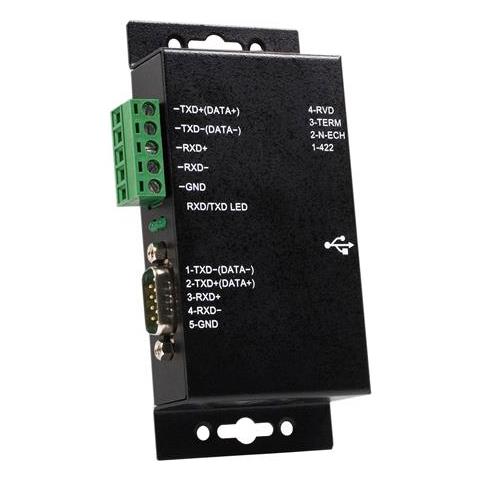 Adattatore seriale 1 porta USB a RS-422 / RS-485 in metallo per industria con isolamento - Foto 1