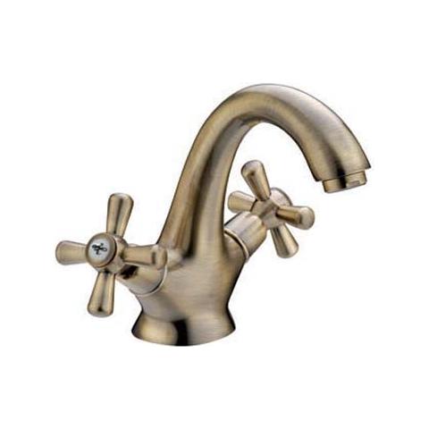 Miscelatore rubinetto lavabo in ottone bronzato bagno - Foto 2