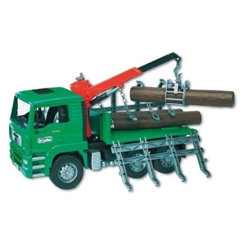 Camion Mack + Gru Carico e Tronchi - Foto 1