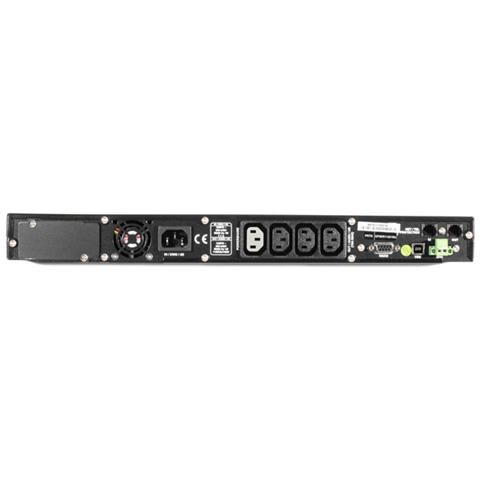 Line-interactive UPS Dialog Vision DVR 800 - 800 VA / 540 W - 1U Rack-Montabile - 6 Ora Valve-regulated Lead Acid (VRLA) - 294 V AC - 4 x IEC 60320 C13 - Sovraccarico, - Cortocircuito, - Sovratensione, - Sottotensione, - Batteria Ridotta, - Over Temperature, - EMI, - Sovratensione, - Spike, - C - Foto 2