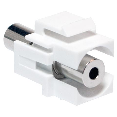 Adattatore Keystone Stereo Jack 3.5mm F / F - Foto 2