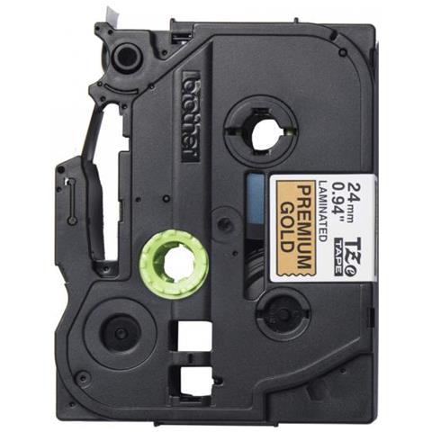 TZe-PR851 nastro per etichettatrice Nero dorato - Foto 1