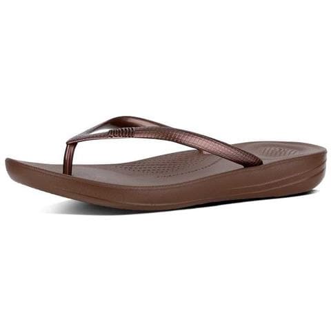 Women Iqushion Ergonomic Flip-flops E54-012, Donne, Marrone, 38 - Foto 1